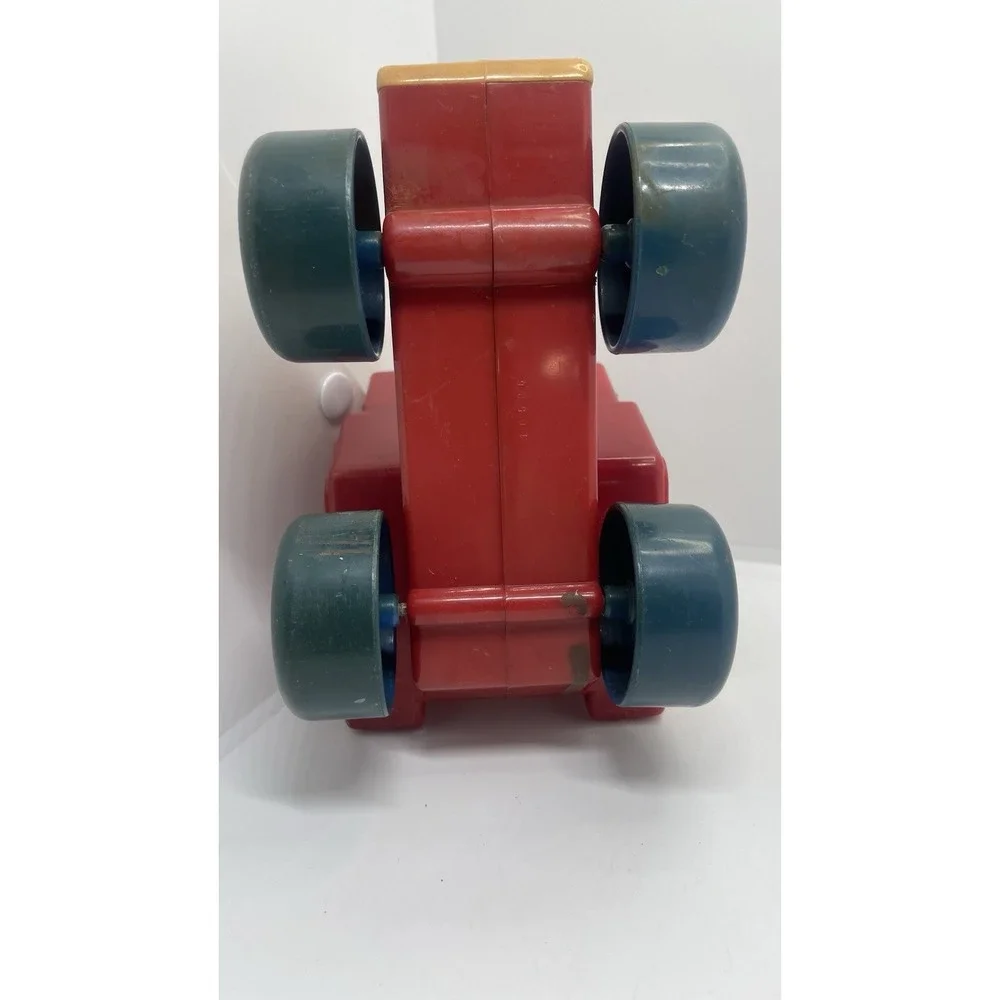Vintage Buddy L My First Pumper Fire Truck Preschool Handle‎ Toy W/ LADDER !